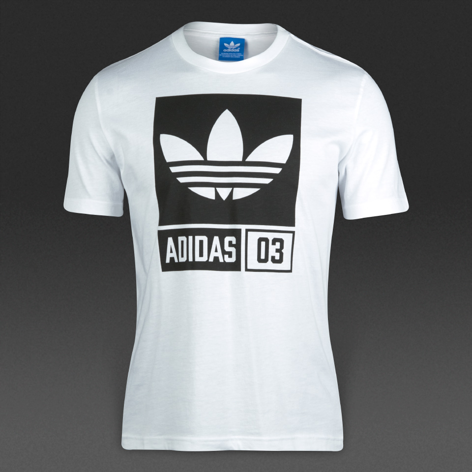Adidas Originals Street Graphic Tee White for Men